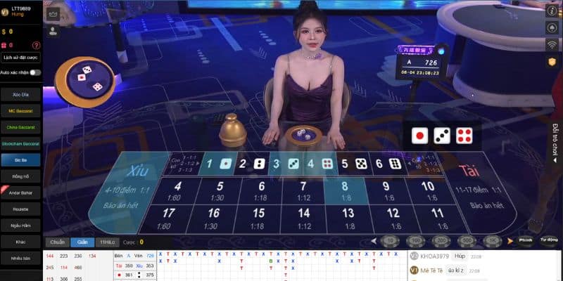 Hội viên Kubet11 trải nghiệm Sicbo với đa dạng hình thức kèo. 